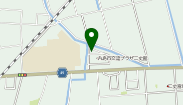 糸島市役所 公民館 深江公民館の地図画像