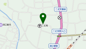納富米穀店の地図画像