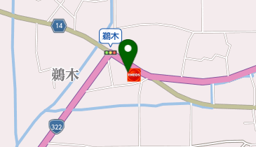 大刀洗自動車整備工場の地図画像