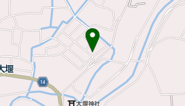 ミートショップ・棚町の地図画像