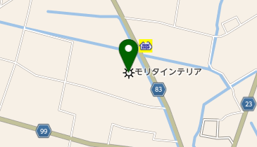 モリタインテリア工業株式会社の地図画像