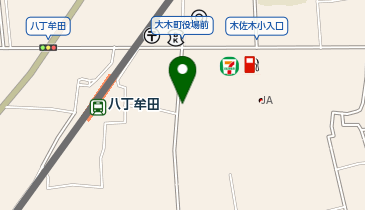 溝上薬局大木町店の地図画像
