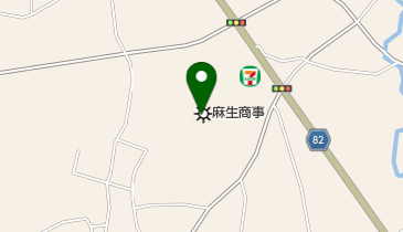 麻生商事株式会社八女工場の地図画像