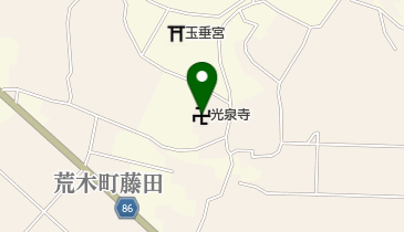 光泉寺の地図画像