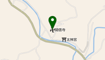 聞信寺の地図画像