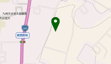 赤坂園の地図画像