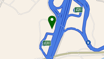 九州自動車道広川サービスエリア上り線道路案内所の地図画像