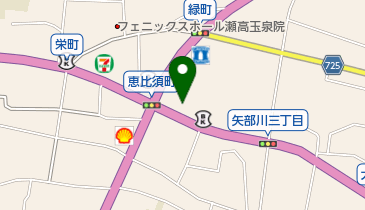 象牙堂めがね店の地図画像