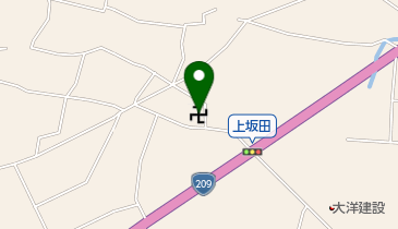 極妙寺の地図画像