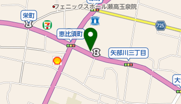 花のくぼたの地図画像