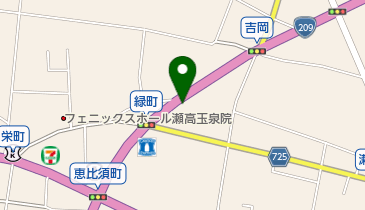 いなほ整骨院の地図画像
