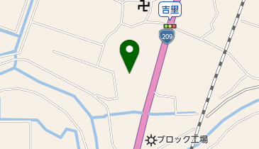 戸上造園の地図画像