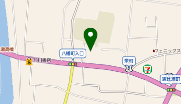 めがねの高石の地図画像