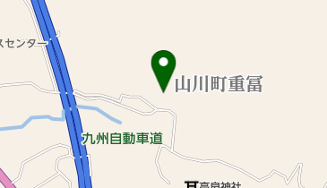 山神社の地図画像