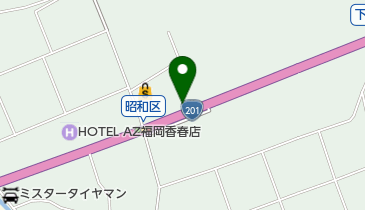 日本少年野球連盟福岡県北支部の地図画像