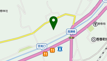 香春町商工会の地図画像