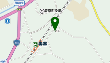 田川農協 香春支所の地図画像