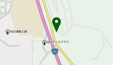 香春学園の地図画像