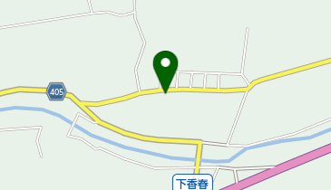 金高理容店の地図画像