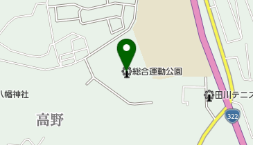 香春町役場 総合運動公園の地図画像