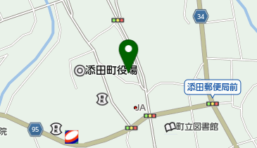 金光教添田教会の地図画像