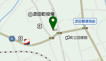 田川農協 添田支所の地図画像