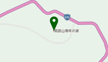 福岡県英彦山青年の家の地図画像