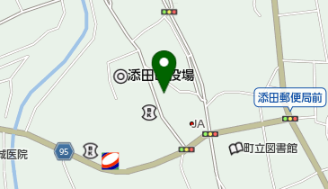 福岡県立田川高等技術専門校付設添田人材開発センターの地図画像