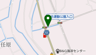 大任モータースの地図画像