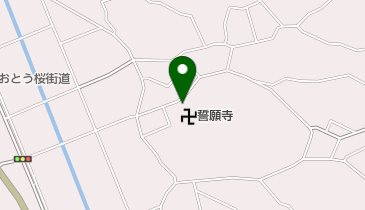 誓願寺の地図画像