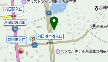 苅田ポートサービス株式会社の地図画像