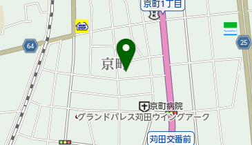 苅田キリスト教会の地図画像