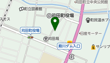 苅田商工会議所の地図画像