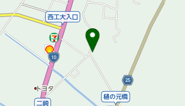 丸山クラフト教室の地図画像