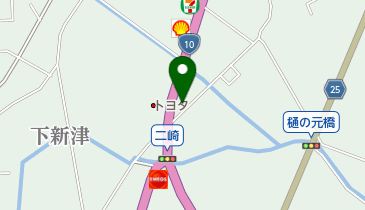 柴田電機の地図画像
