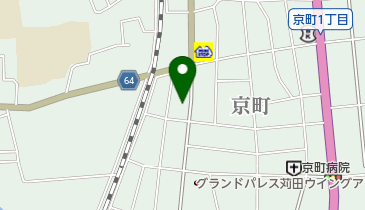 花の店キャンパスの地図画像