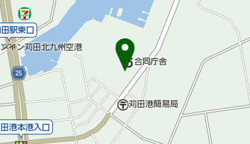 福岡県苅田港務所の地図画像