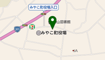 みやこ町立 勝山体育館の地図画像