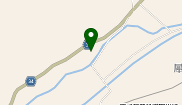 豆腐料理山八の地図画像