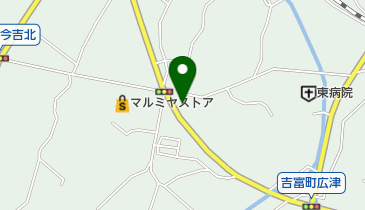 田上整骨診療所の地図画像