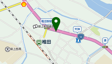 岡部呉服店の地図画像