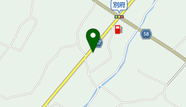 井上理容店の地図画像