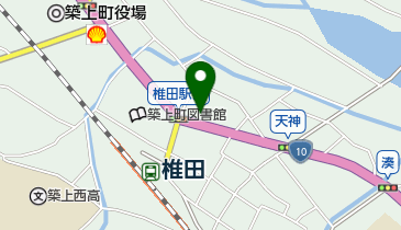 八野理容店の地図画像