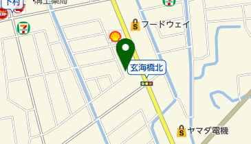 バラエティーの地図画像