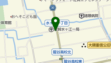 深川衣料品店の地図画像