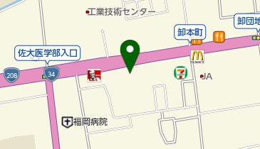 株式会社翔薬佐賀支店の地図画像