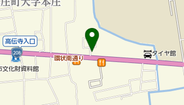 有限会社みくりやプリンティングの地図画像