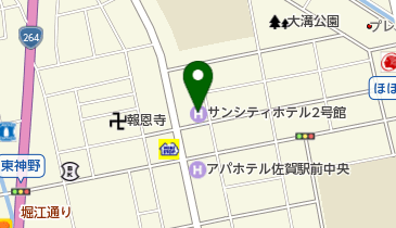 ウィークリーマンションサンシティの地図画像