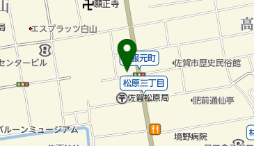 有限会社三根楽器店の地図画像