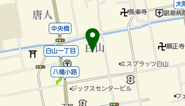 中野屋ふとん店の地図画像
